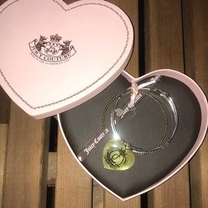 Juicy Couture bangle bracelet set brand new